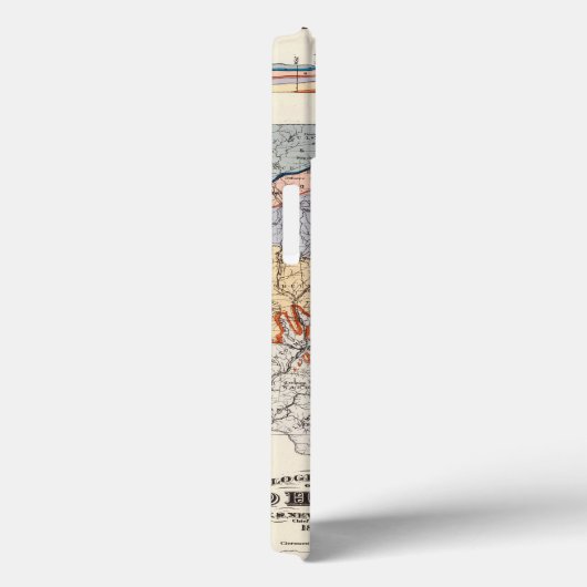 オハイオの地質図 Case-Mate iPhoneケース (裏面 / 右)