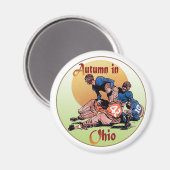 オハイオの秋 マグネット (正面/裏面)