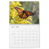 オハイオアウトドアの蝶カレンダーを探索 カレンダー (3月 2026)