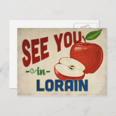 オハイオアップル – ヴィンテージトラベル ポストカード (正面/裏面)