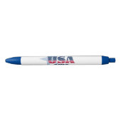 オハイオアンアメリカンアイコンペン 黒ボールペン (正面)