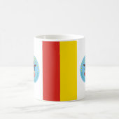 オハイオコーヒーマグ州コロンバス国旗 コーヒーマグカップ (中央)