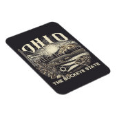 オハイオザバッキー州 マグネット (右側)