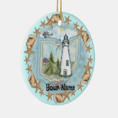 オハイオシェルズライトハウスオーナメント セラミックオーナメント (右)