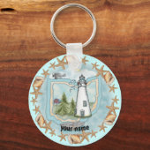 オハイオシェルズライトハウスキーチェーン キーホルダー (正面)