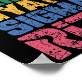 オハイオスキビディギャットシグマリズおもしろいミームヴィンテージB ポスター (角)