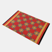 オハイオスターキルト ドアマット (アングル)