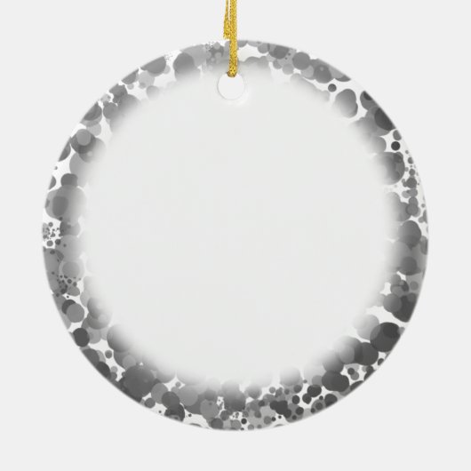 オハイオナースカスタムナースオーナメント セラミックオーナメント (裏面)