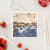 オハイオハイオコラージュ紙ナプキンス スタンダードカクテルナプキン (インサイチュ)