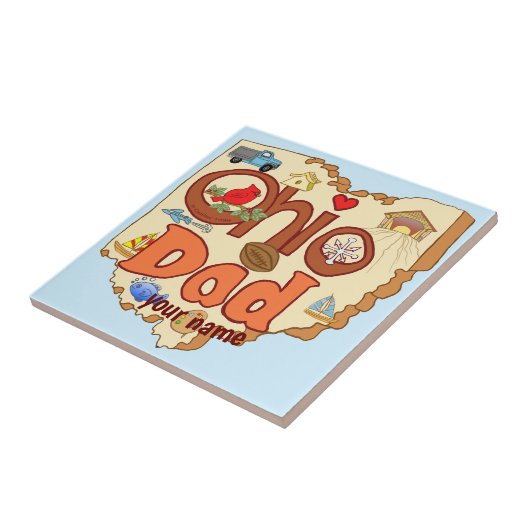 オハイオパパ タイル (側面)