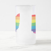 オハイオプライド。 フロストグラスビールジョッキ (中央)