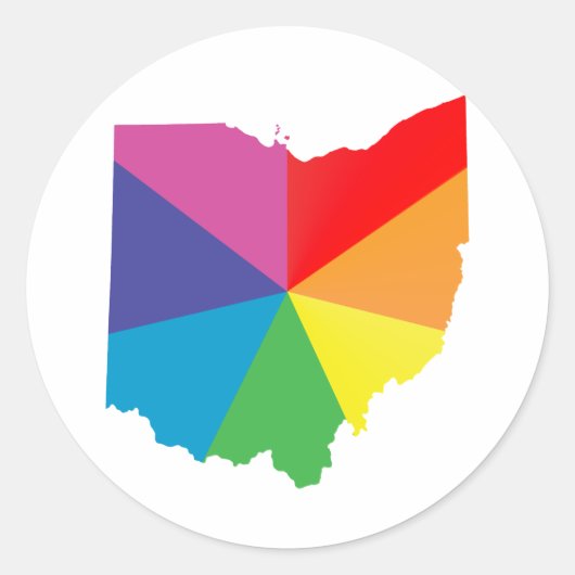 オハイオプライド。 ラウンドシール (正面)