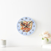 オハイオママカスタム ラウンド壁時計 (ホーム)