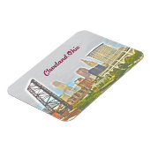 オハイオリバービューマグネット、クリーブランド マグネット (左側)