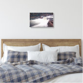 オハイオール滝、ペンシルバニア キャンバスプリント (インサイチュ (寝室))