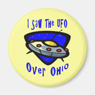 オハイオ上空UFO マグネット