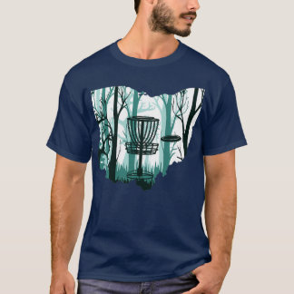 オハイオ円盤ゴルフディクールスクゴルフギフトディスク Tシャツ