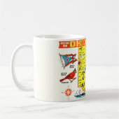 オハイオ地図マグ コーヒーマグカップ (左)