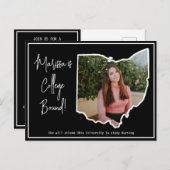 オハイオ大学大学院 案内ポストカード (正面/裏面)