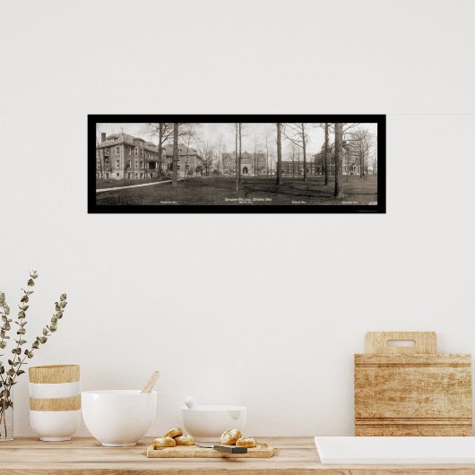 オハイオ大学Deviance College写真1914 ポスター (キッチン)