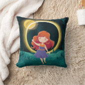 オハイオ太陽の州の皆既食4月 クッション (ブランケット)