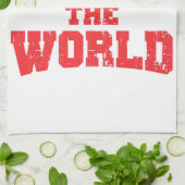 オハイオ対世界 キッチンタオル (折り畳み)