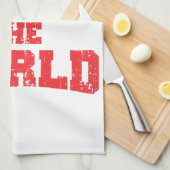 オハイオ対世界 キッチンタオル (四つ折り)