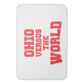 オハイオ対世界 バスマット (正面縦)