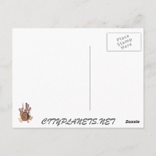 オハイオ島 ポストカード (裏面)