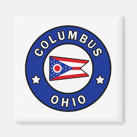 オハイオ島 マグネット (正面)