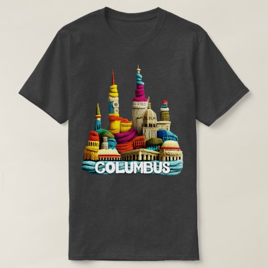 オハイオ島 Tシャツ (デザイン正面)