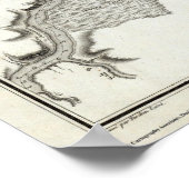 オハイオ川の一般的な地図、プレート3世 ポスター (角)