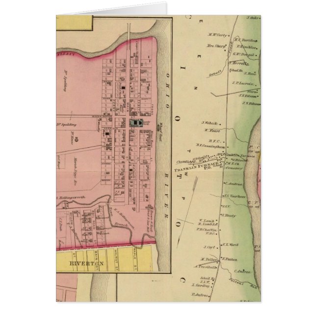 オハイオ川上流と谷3 (正面)