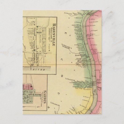 オハイオ川上流部 ポストカード (正面)