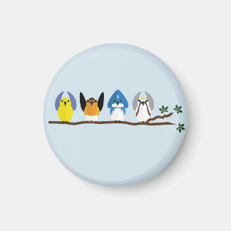 オハイオ州のアメリカムシクイの磁石 マグネット