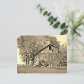 オハイオ州のオールドバーンポストカード ポストカード (スタンド正面)