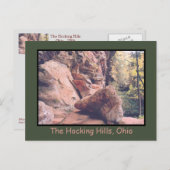 オハイオ州のホッキング丘陵地帯 ポストカード (正面/裏面)
