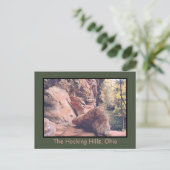 オハイオ州のホッキング丘陵地帯 ポストカード (スタンド正面)