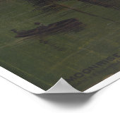 オハイオ州のムーンライズ ポスター (角)