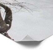 オハイオ州の冬嵐。 ポスター (角)