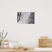 オハイオ州の冬嵐。 ポスター (キッチン)