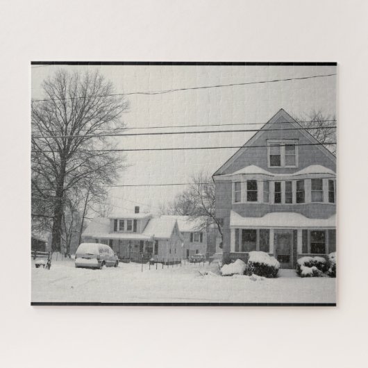 オハイオ州の冬 ジグソーパズル (横)