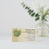 オハイオ州の地図の名刺 名刺 (スタンド正面)