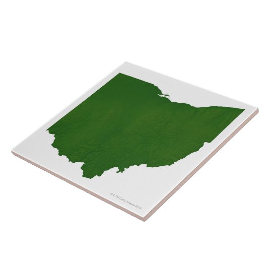 オハイオ州の地図 タイル (側面)