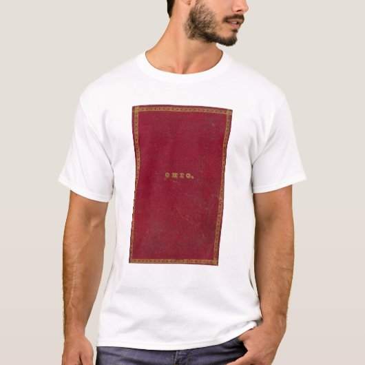 オハイオ州の地図 Tシャツ (正面)