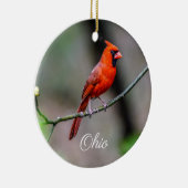 オハイオ州の基本的なオーナメント セラミックオーナメント (右)