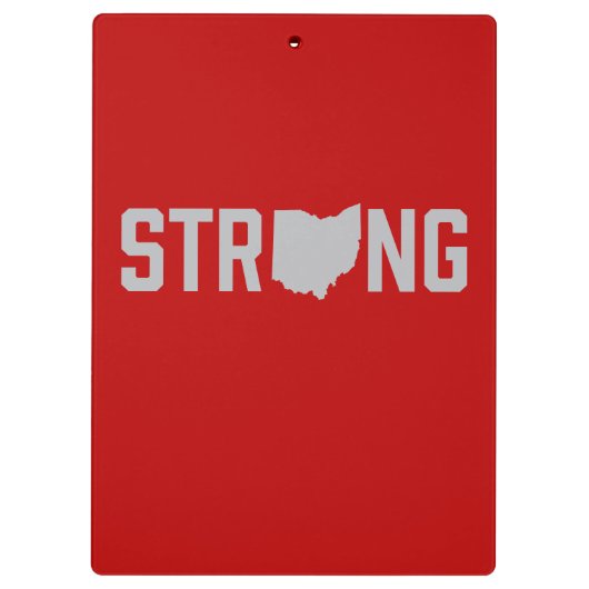 オハイオ州の州の強いクリップボード クリップボード (裏面)