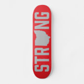 オハイオ州の州の強いバックアイズのスケートボード スケートボード (正面)