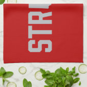 オハイオ州の州の強い体育館タオル キッチンタオル (折り畳み)