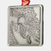 オハイオ州の急流または滝の計画 メタルオーナメント (左)